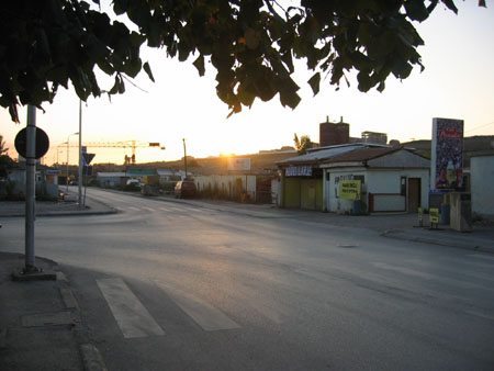 Sunset in Pristina